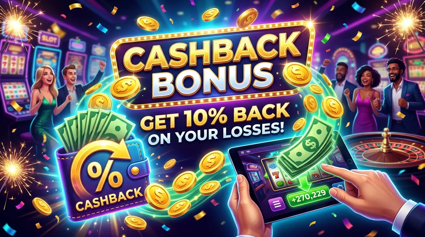 Zoome casino cashback bonus